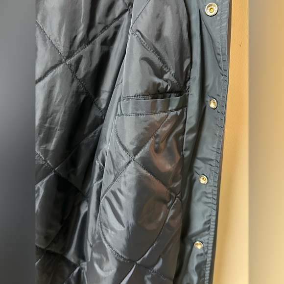 OBEY Sanders Coaches Regular Fit Jacket Dusty Navy Size Large - Picture 4 of 10